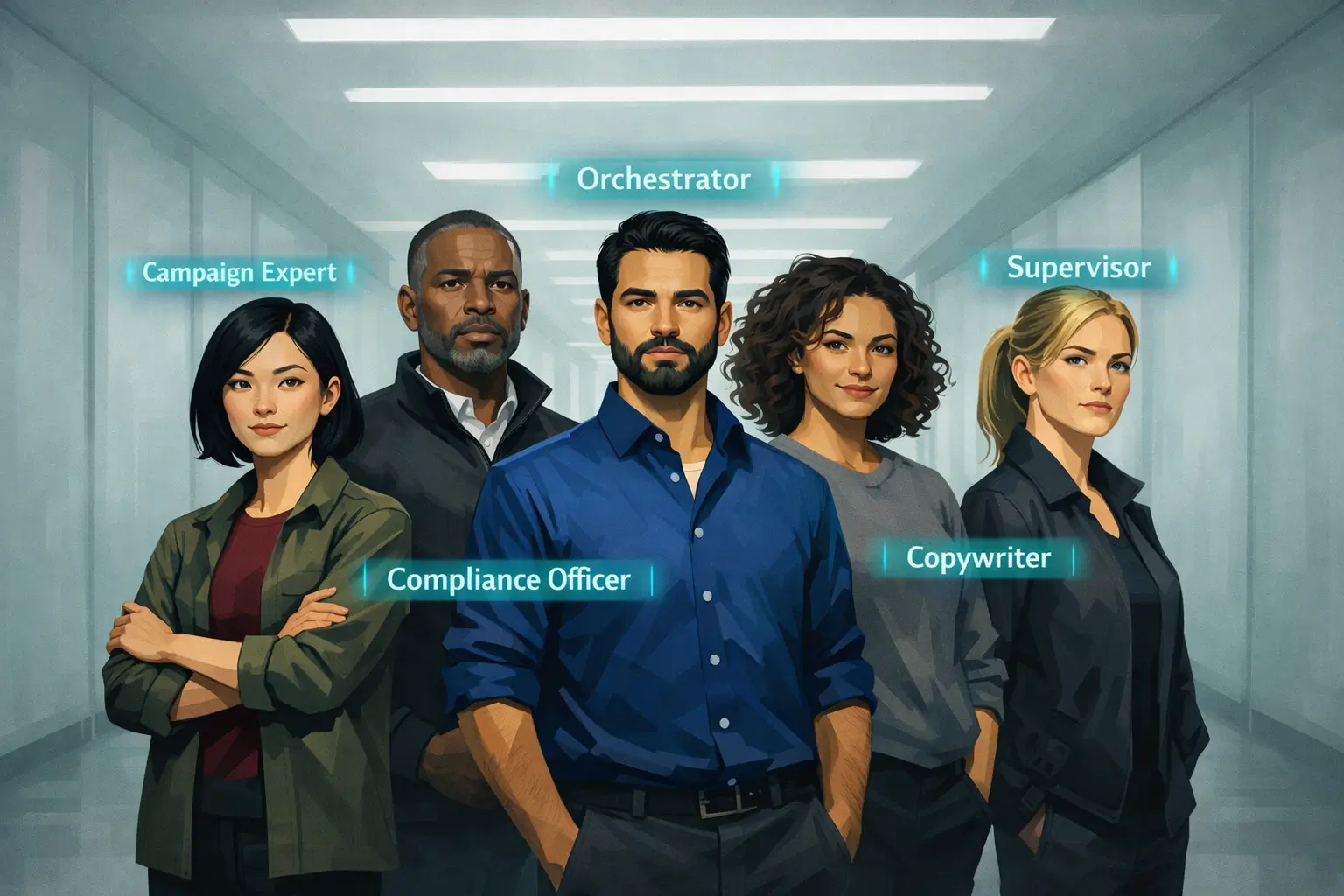 AI agent team collaboration